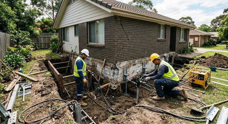 Exterior Foundation Repair