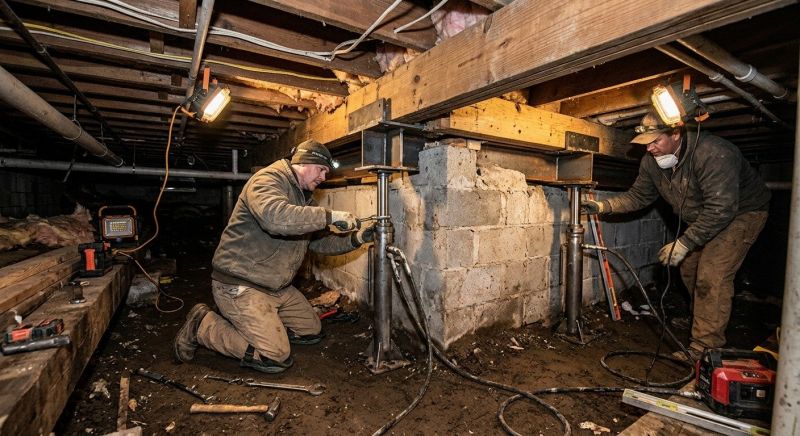 Basement Foundation Repair in Decatur, GA