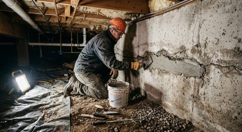 Basement Foundation Repair in Fulton County, GA