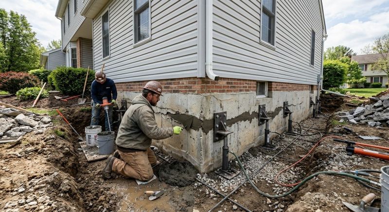 Basement Foundation Repair in Senoia, GA