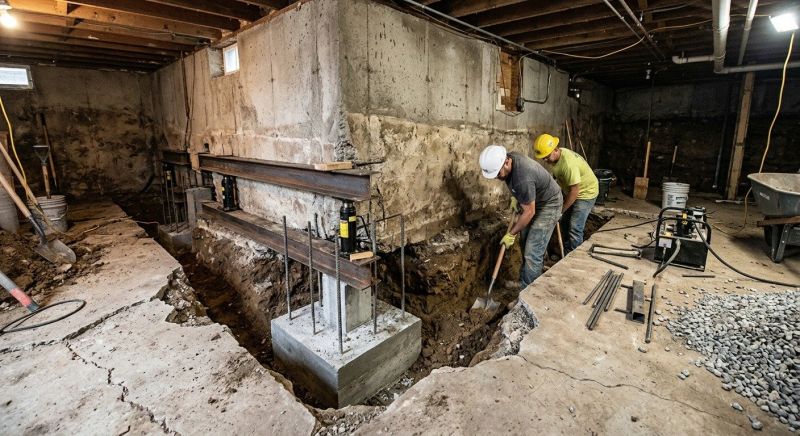 Basement Underpinning in Jonesboro, GA