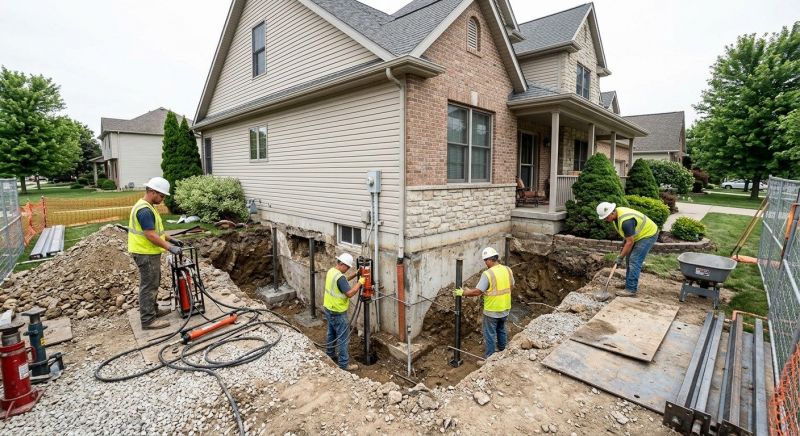 Building Foundation Repair in Fayette County, GA