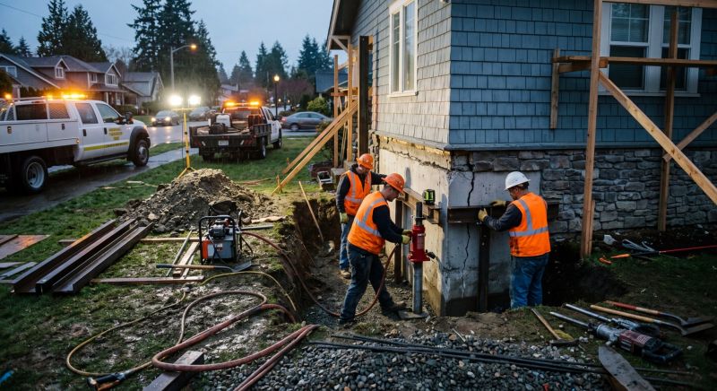 Building Foundation Repair in Stone Mountain, GA