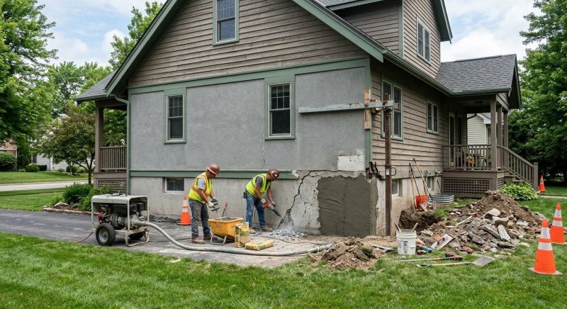Building Foundation Repair in Stone Mountain, GA