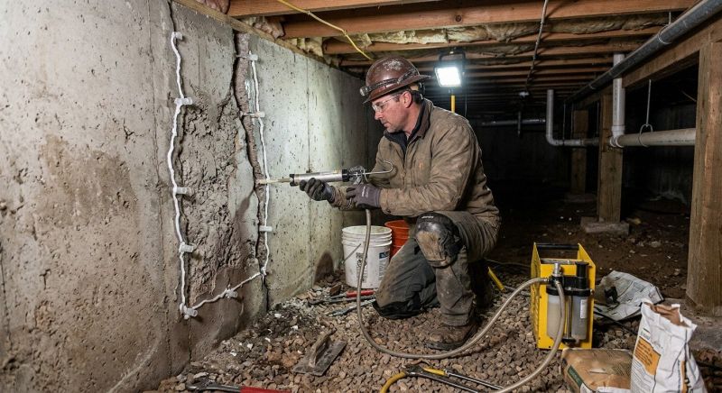 Building Foundation Repair in Tyrone, GA