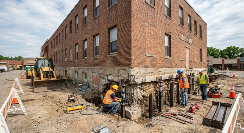 Commercial Foundation Repair in Jonesboro, GA