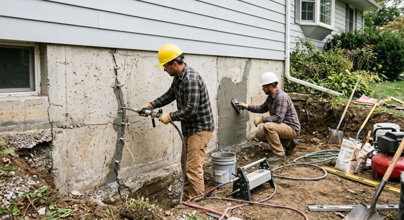 Concrete Foundation Repair in Hampton, GA