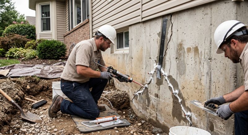 Cracked Foundation Repair in Tucker, GA
