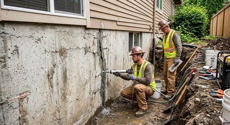 Cracked Foundation Repair in Williamson, GA