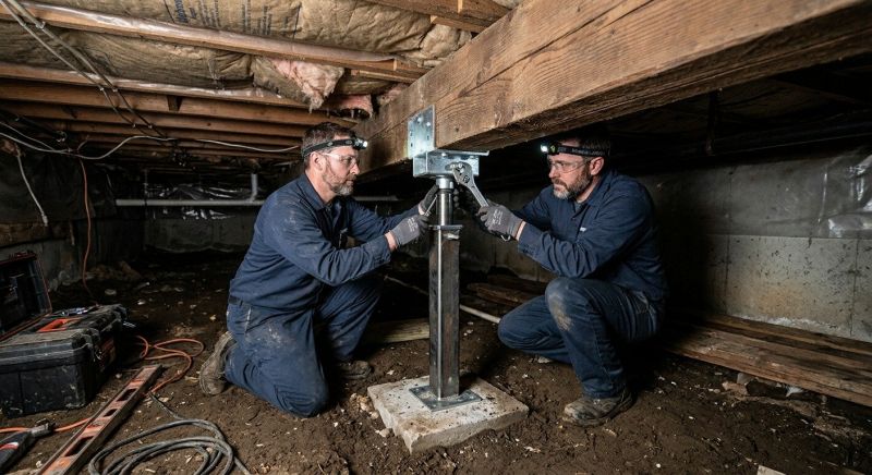 Crawlspace Foundation Repair in Dekalb County, GA