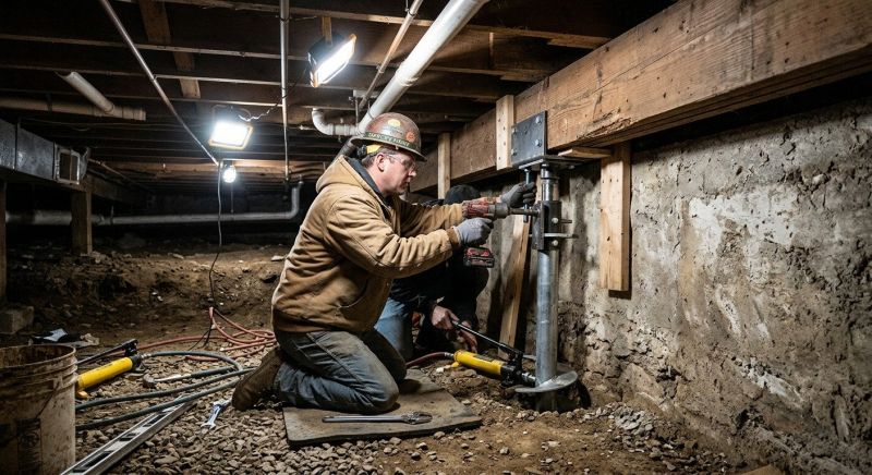 Crawlspace Foundation Repair in Senoia, GA