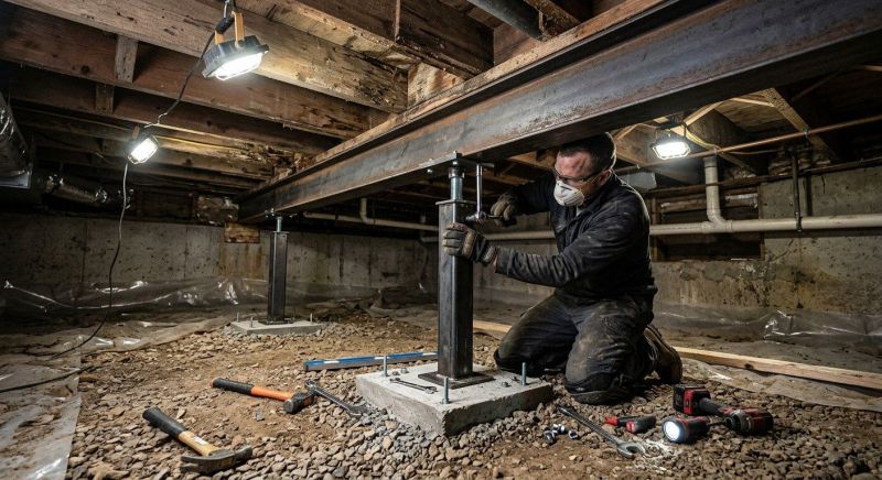 Crawlspace Structural Repair in Jonesboro, GA