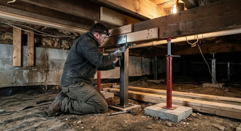 Crawlspace Structural Repair in Jonesboro, GA