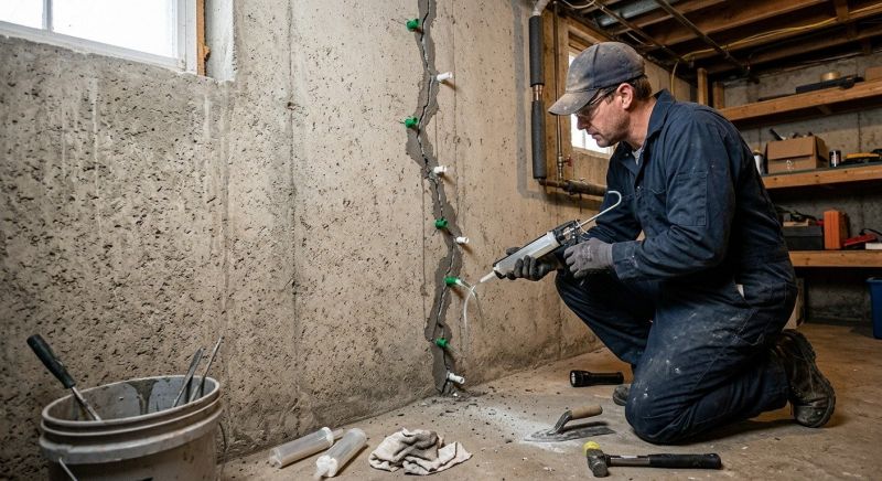 Foundation Crack Repair in Mcdonough, GA