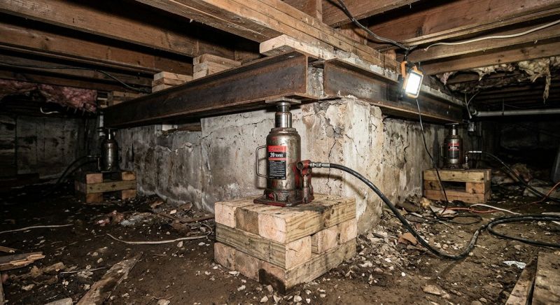 Foundation Jacking in Conyers, GA