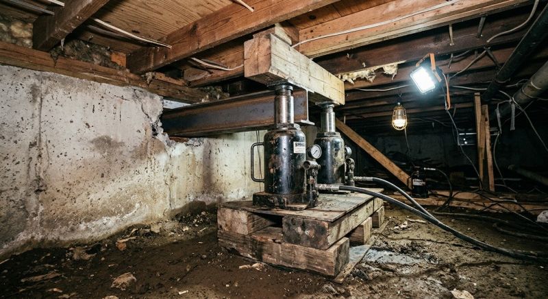 Foundation Jacking in Ellenwood, GA