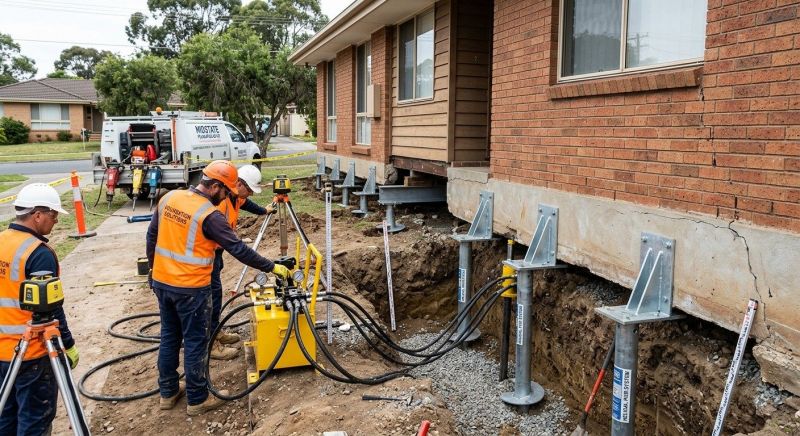 Foundation Jacking in Griffin, GA