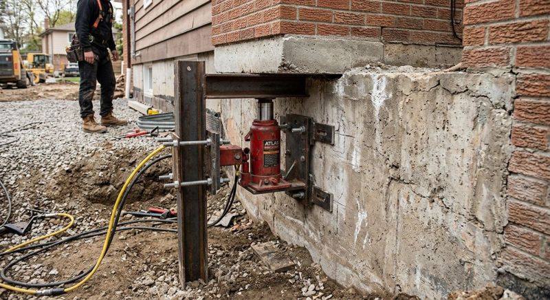 Foundation Jacking in Locust Grove, GA
