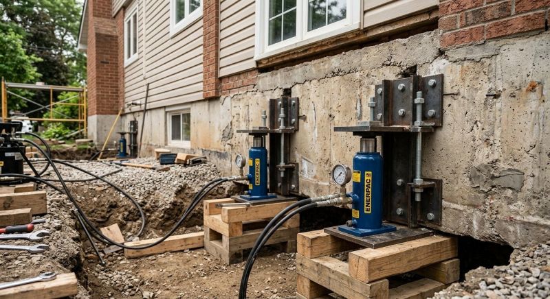 Foundation Jacking in Mableton, GA