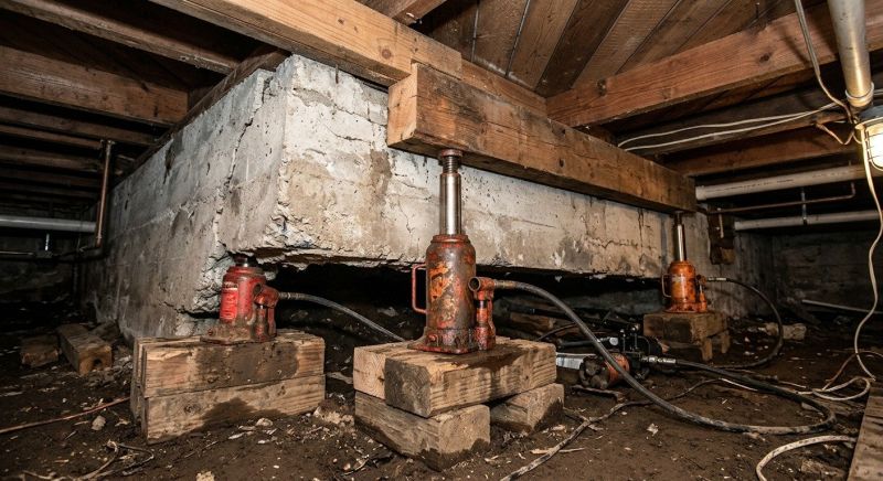 Foundation Jacking in Mableton, GA