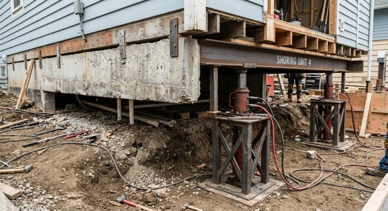 Foundation Jacking in Peachtree City, GA