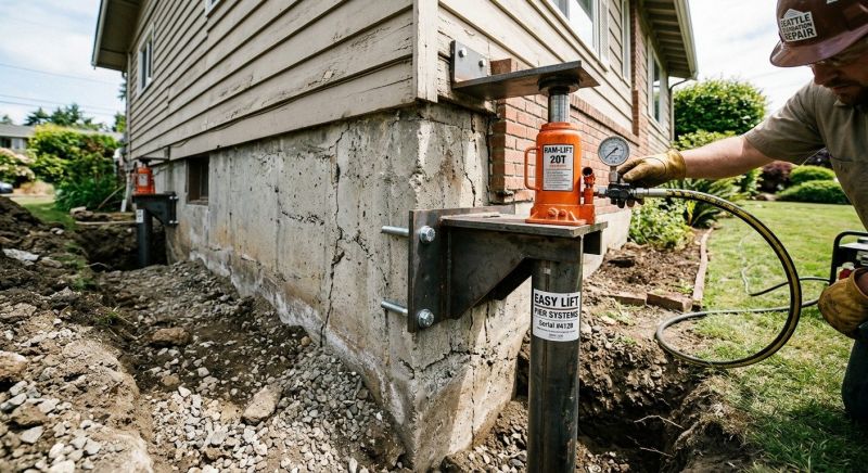 Foundation Lifting in Mcdonough, GA