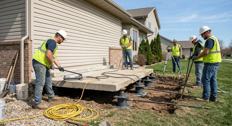 Foundation Lifting in Sharpsburg, GA