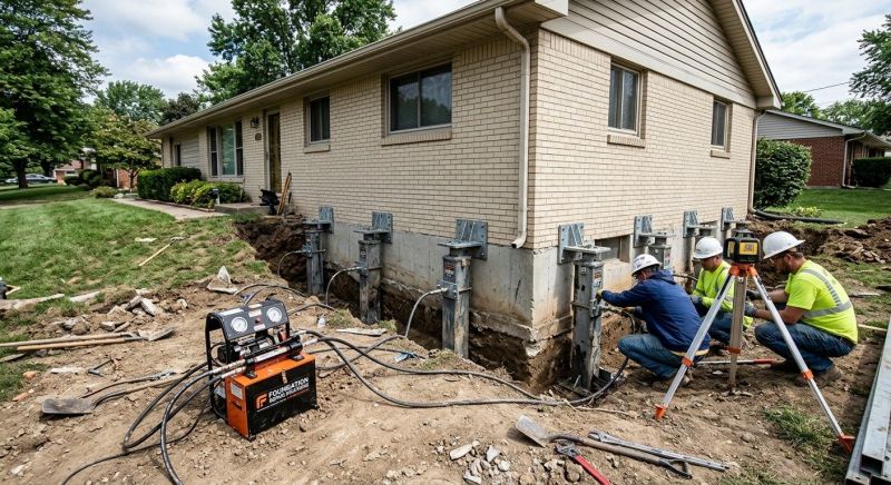 Foundation Pier Leveling in Jonesboro, GA