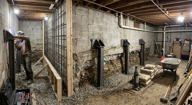 Foundation Stabilizing in Fayette County, GA