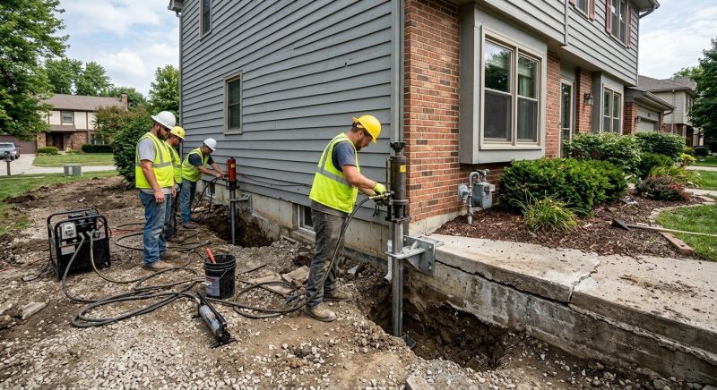 Foundation Stabilizing in Fayetteville, GA