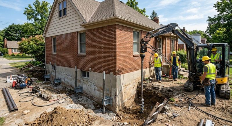 Foundation Stabilizing in Sharpsburg, GA