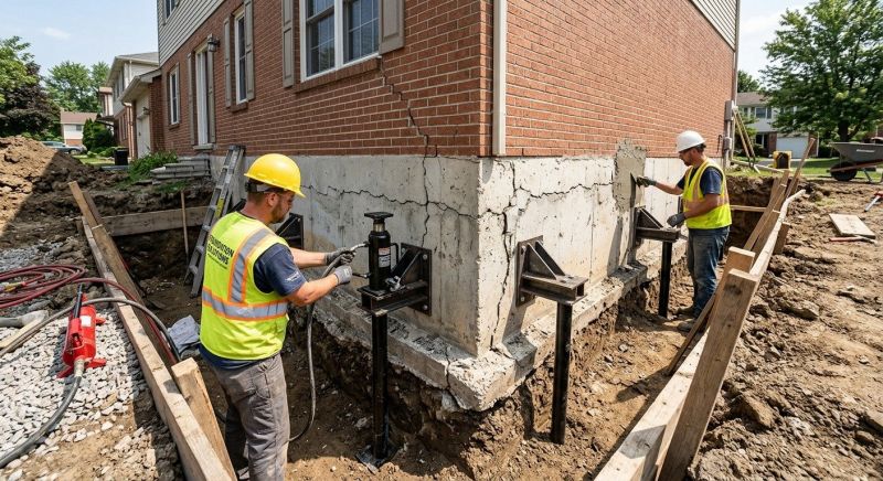Foundation Structural Repair in Fairburn, GA