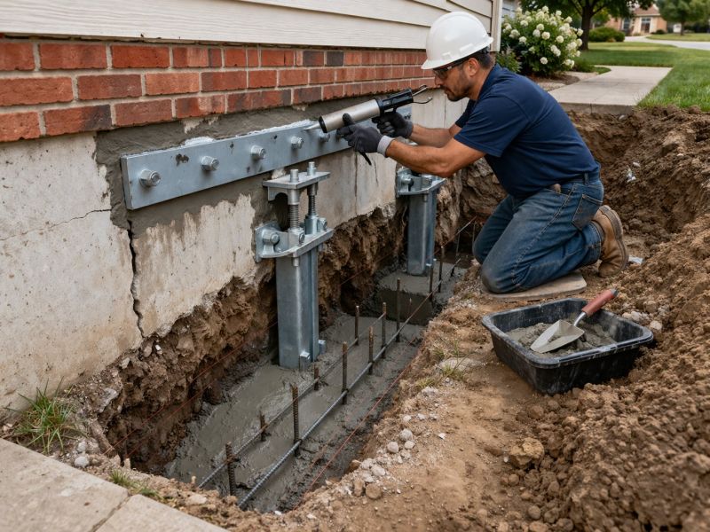 Foundation Structural Repair in Mcdonough, GA