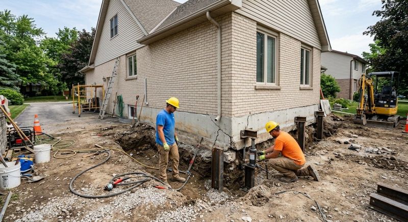 Helical Piers Installation in Jonesboro, GA