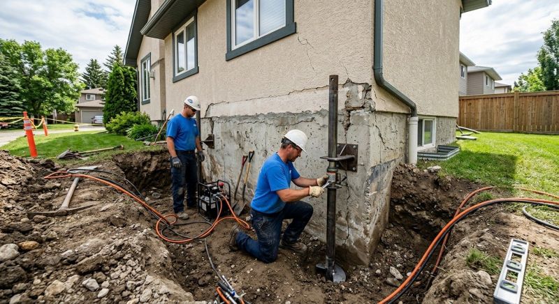 Helical Piers Installation in Jonesboro, GA