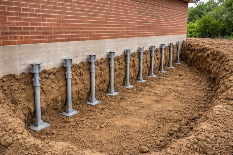 Helical Pile Installation in Jonesboro, GA