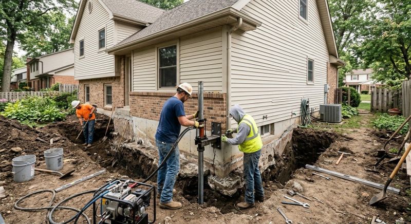 Home Foundation Repair in Fayetteville, GA