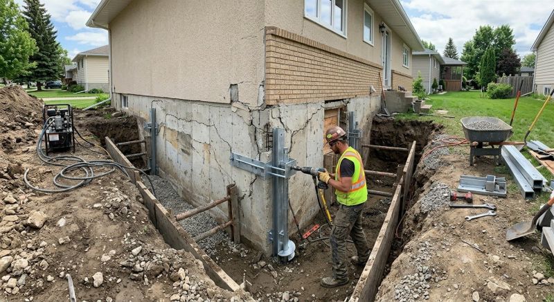 House Foundation Repair in Stone Mountain, GA