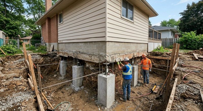 House Underpinning in Jonesboro, GA