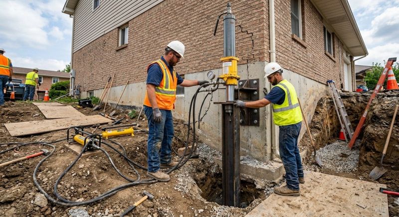 Settling Foundation Service in Peachtree City, GA