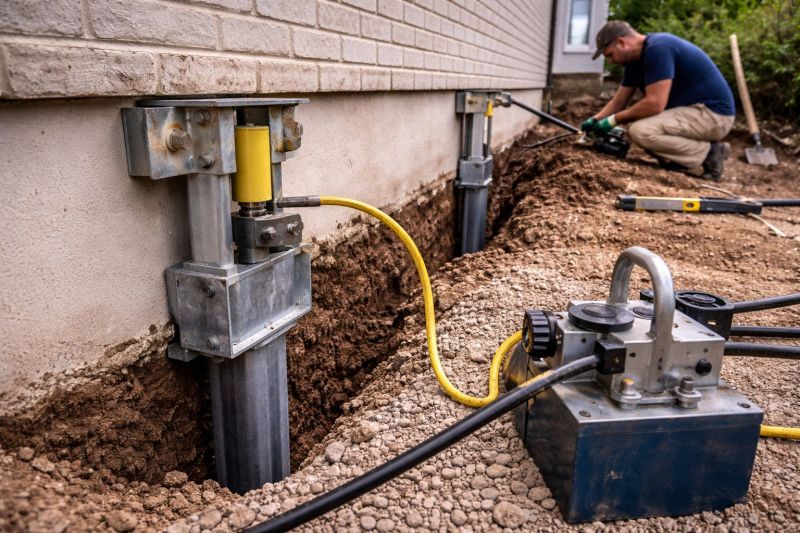 Sinking Foundation Repair in Jonesboro, GA
