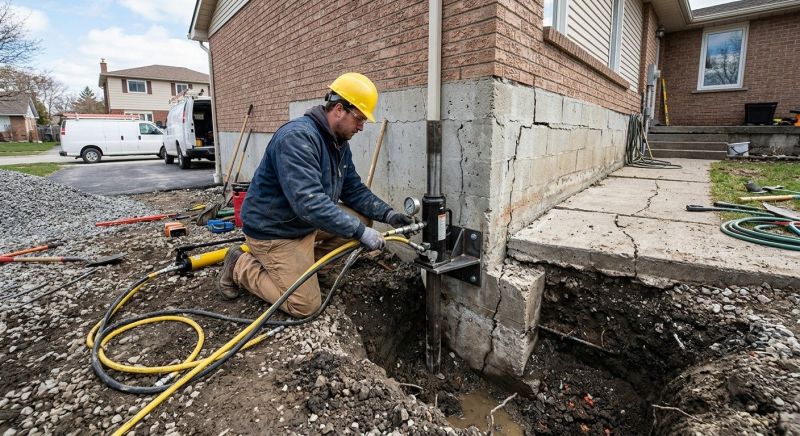 Sinking Foundation Repair in Mableton, GA