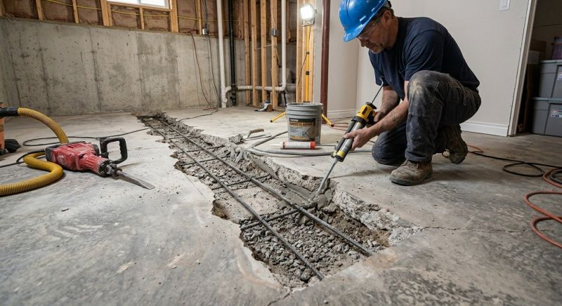 Slab Foundation Repair in Jonesboro, GA
