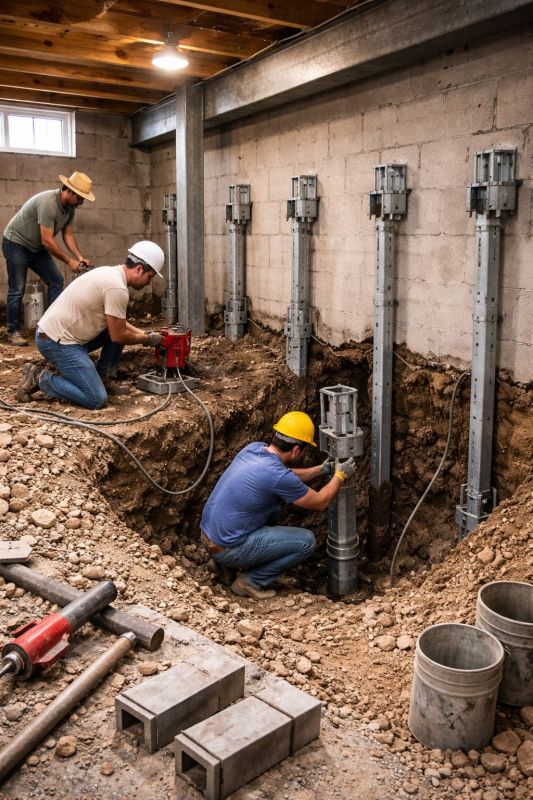 Structural Underpinning in Jonesboro, GA