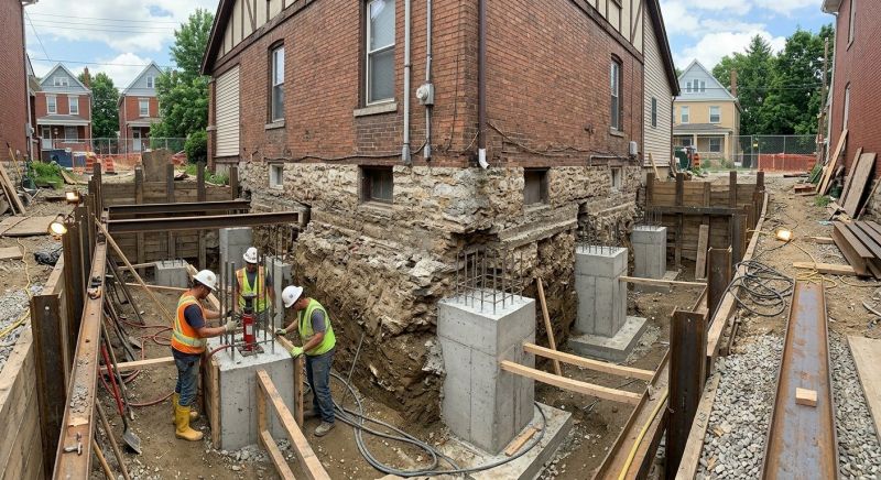Structural Underpinning in Jonesboro, GA